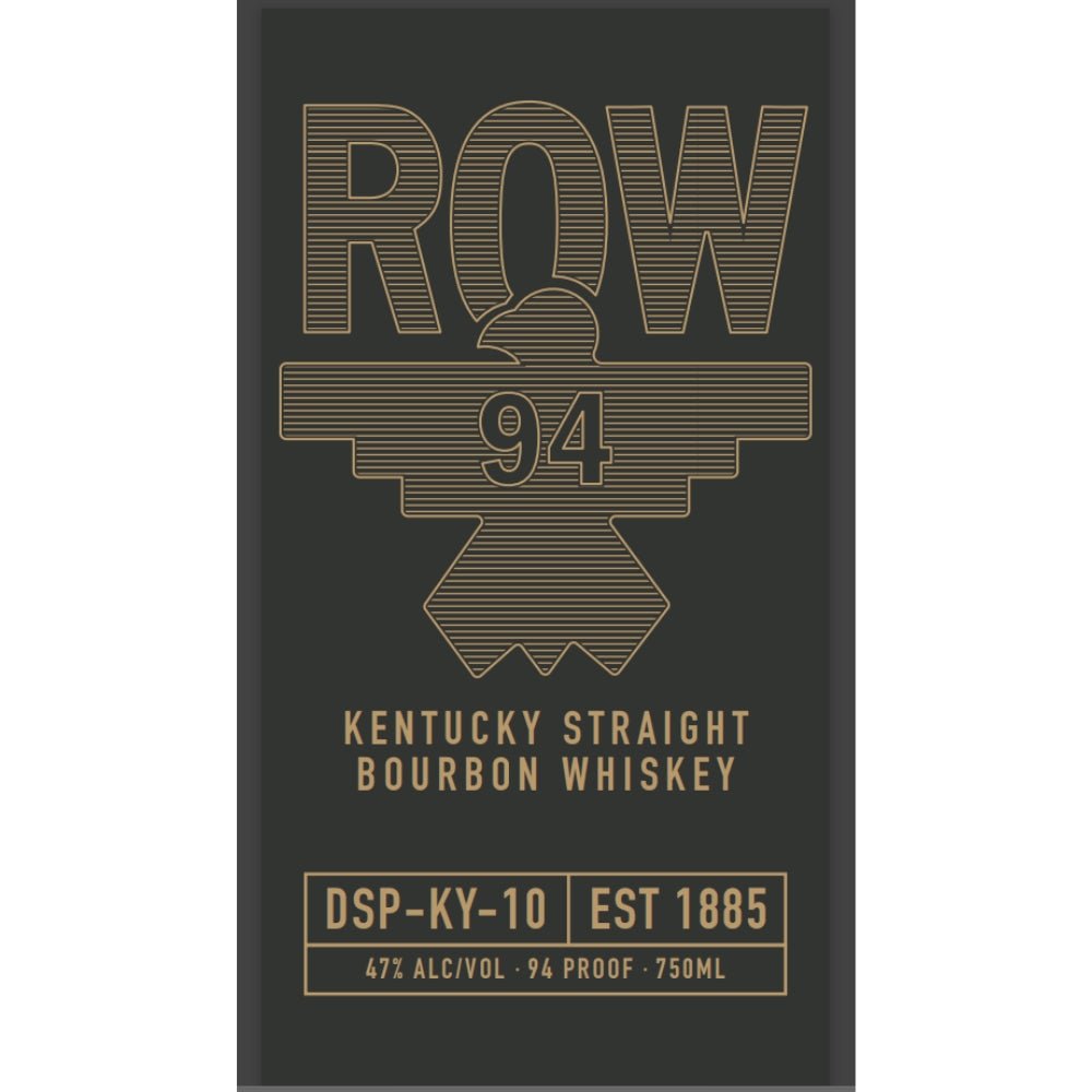 Row 94 Straight Bourbon by Dierks Bentley Bourbon Row 94   