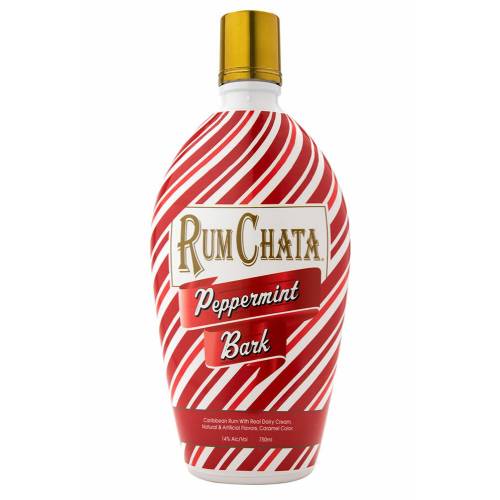 Rum Chata Cream Liqueur Peppermint Bark - 750ML Liqueur RNDC   