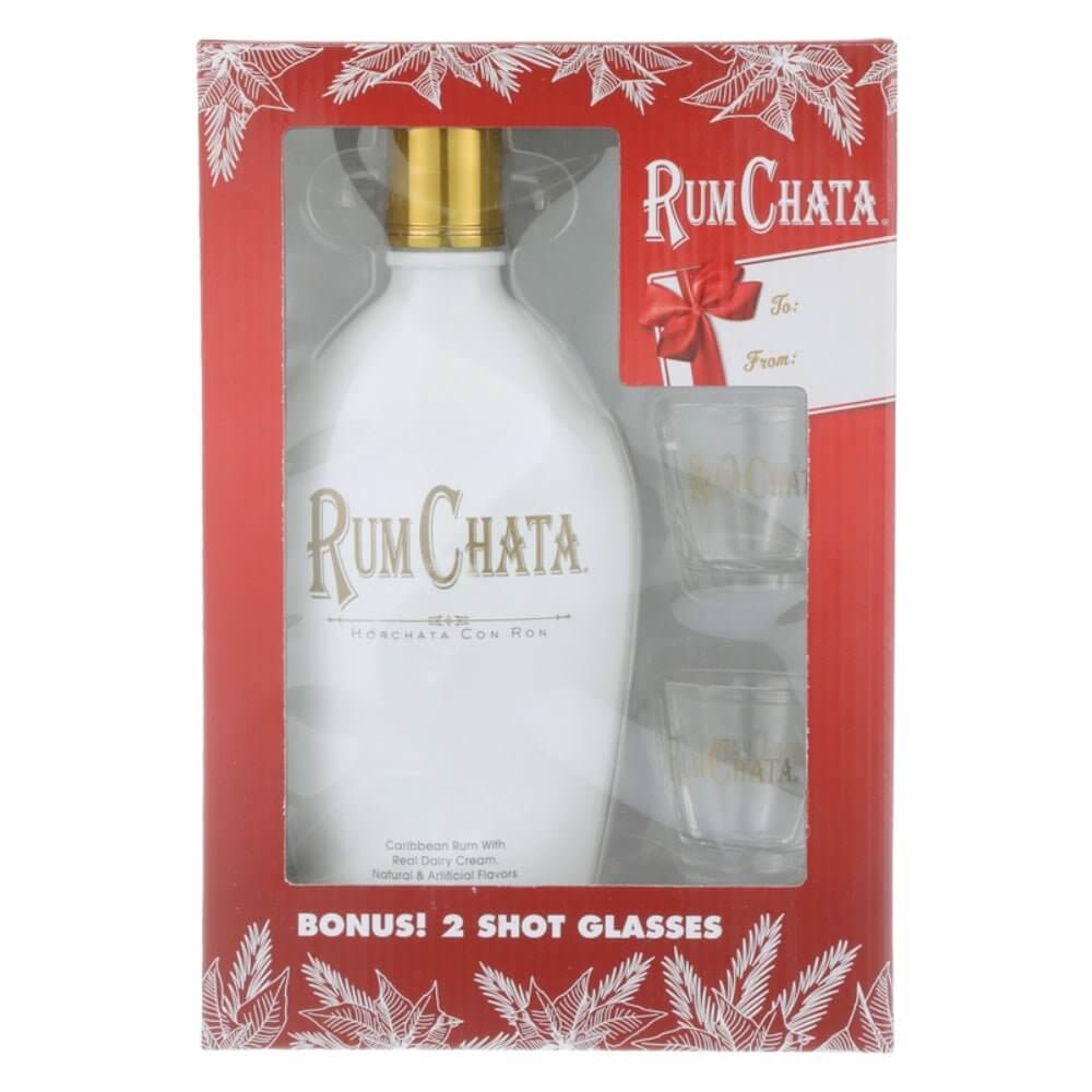 RumChata With 2 Shot Glasses Liqueur RumChata