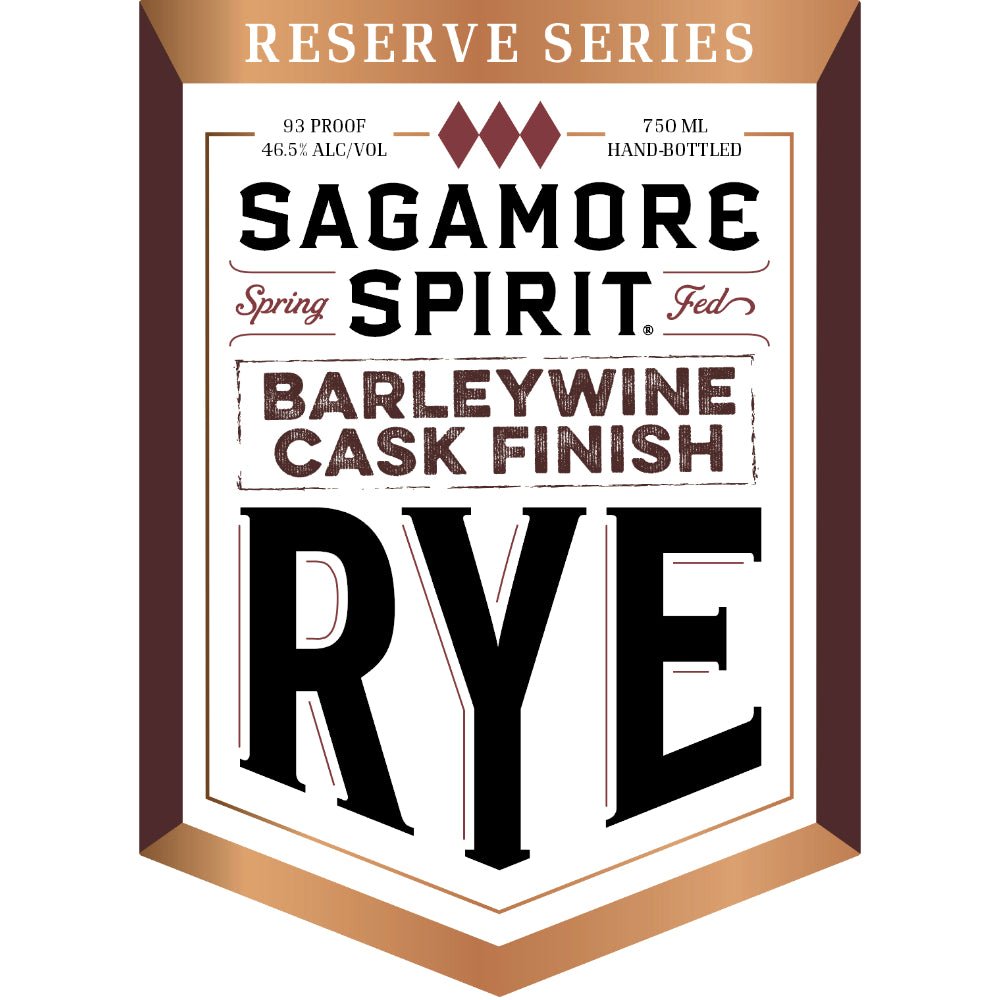 Sagamore Spirit Reserve Series Barleywine Cask Finish Rye Rye Whiskey Sagamore Spirit