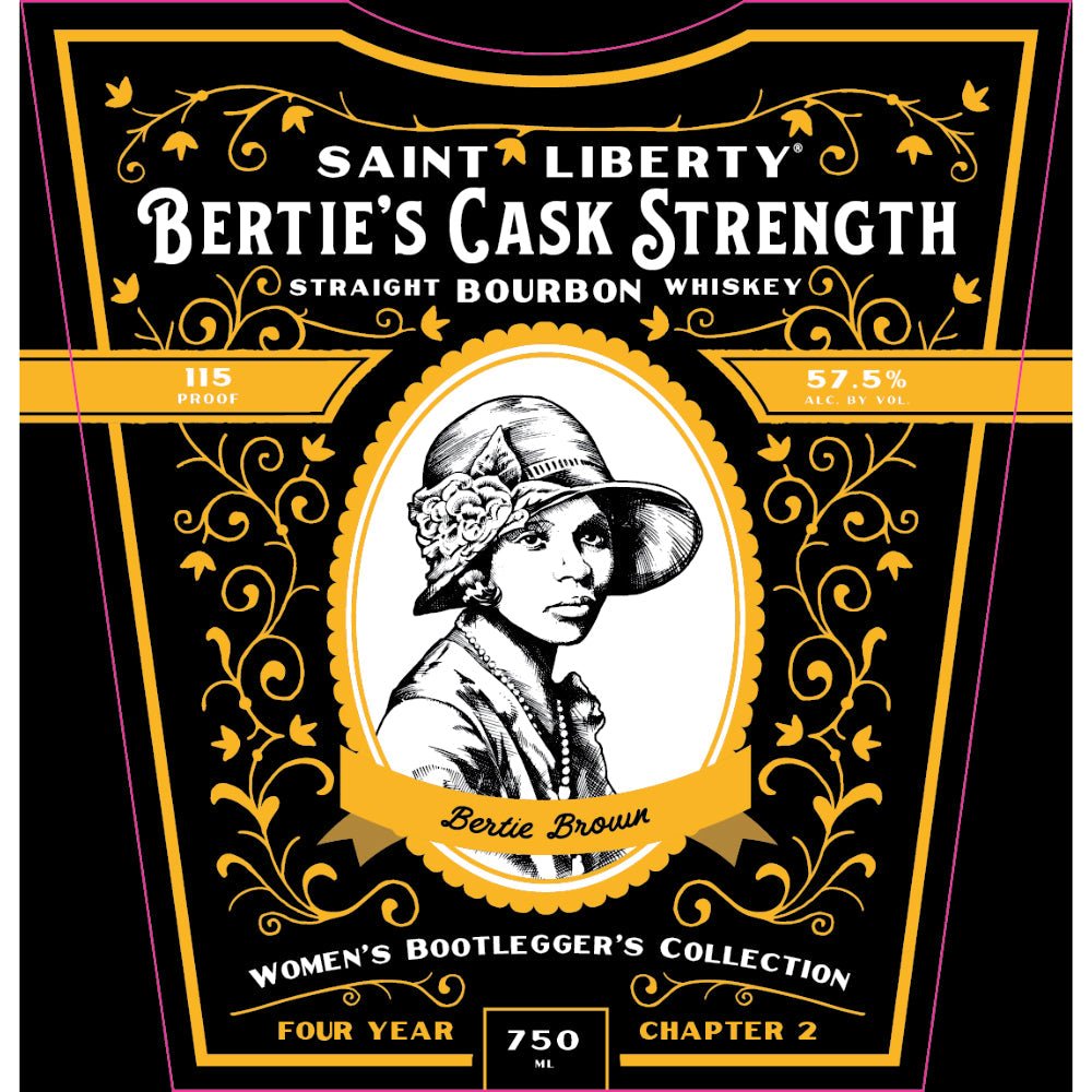 Saint Liberty Bertie’s Cask Strength Bourbon Bourbon Saint Liberty Whiskey