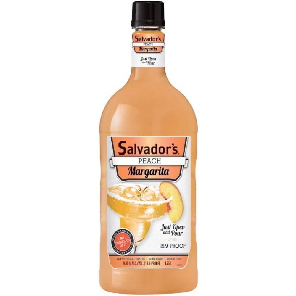 Salvador's Peach Margarita 1.75L Ready-To-Drink-Cocktails Salvador's   