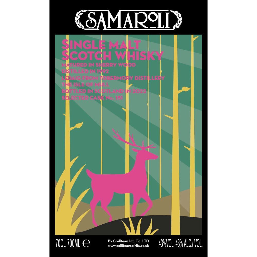 Samaroli Ledaig Single Malt Scotch 1992 Scotch Samaroli   