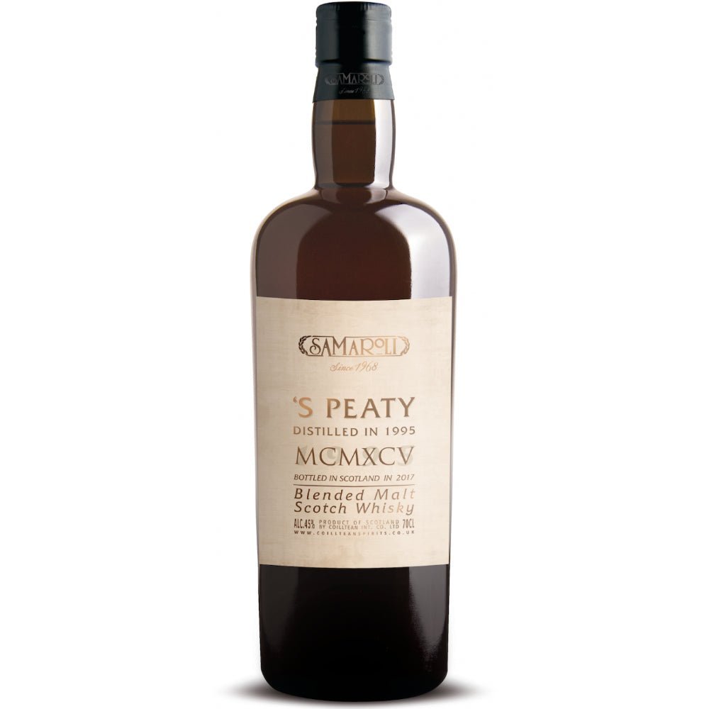 Samaroli 'S Peaty Blended Malt Scotch 1995 Scotch Samaroli   