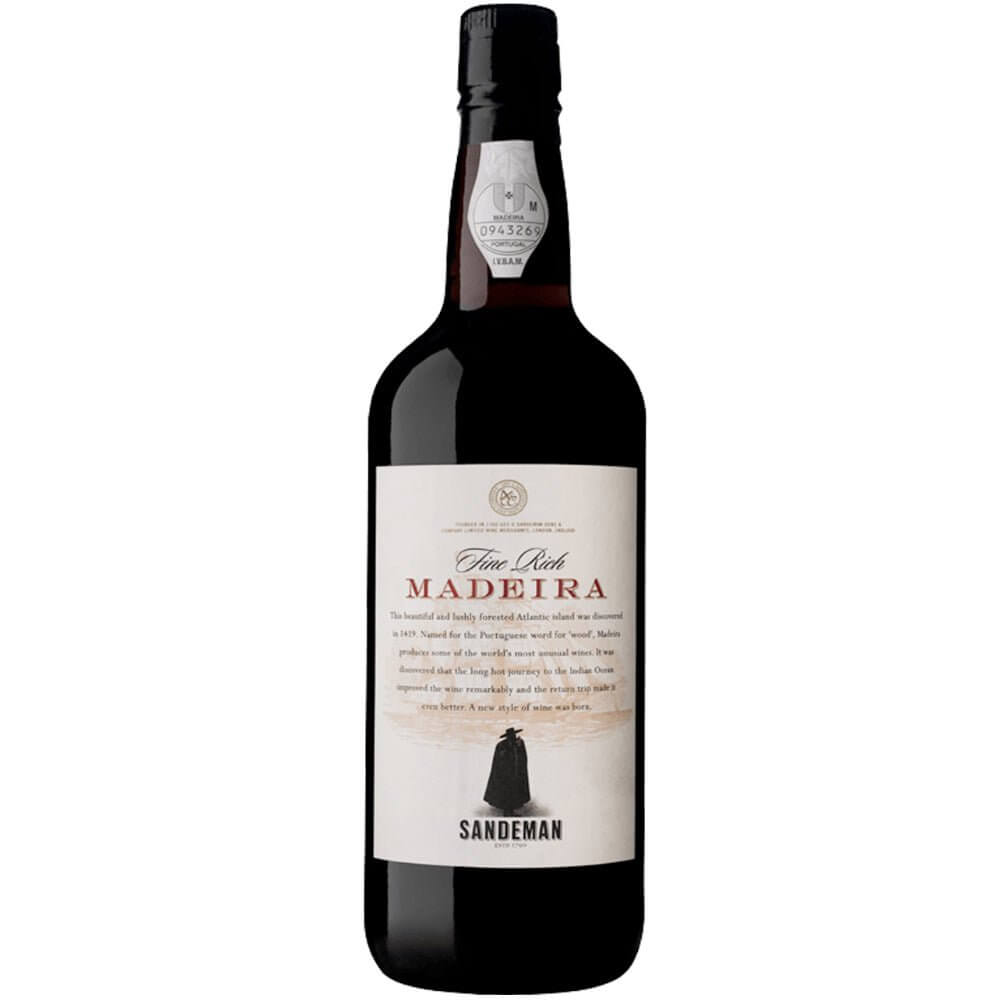 Sandeman Madeira Fine Rich Wine Sandeman