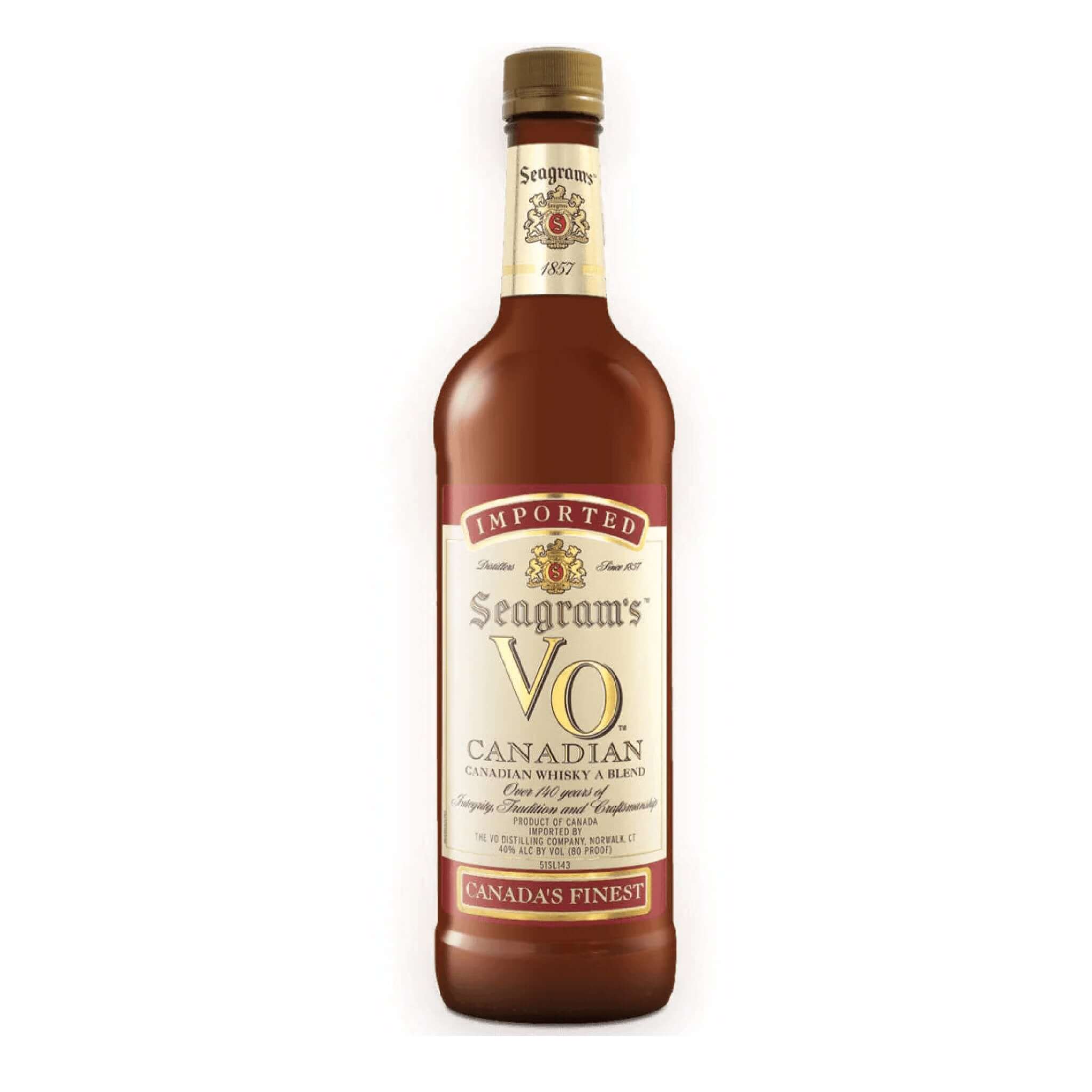 Seagram's V.O. Blend Canadian Whisky Whsikey Seagram's V.O.   