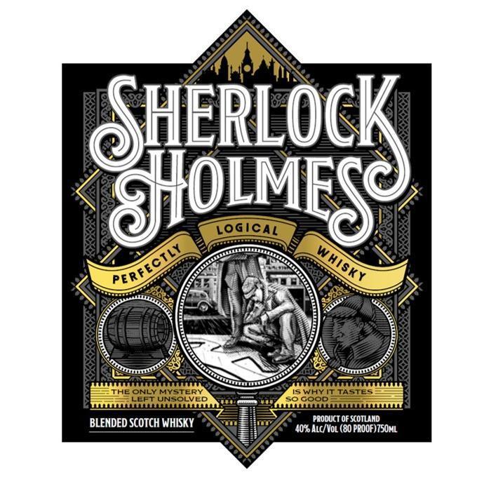 Sherlock Holmes Perfectly Logical Whisky Scotch Sherlock Holmes Whisky