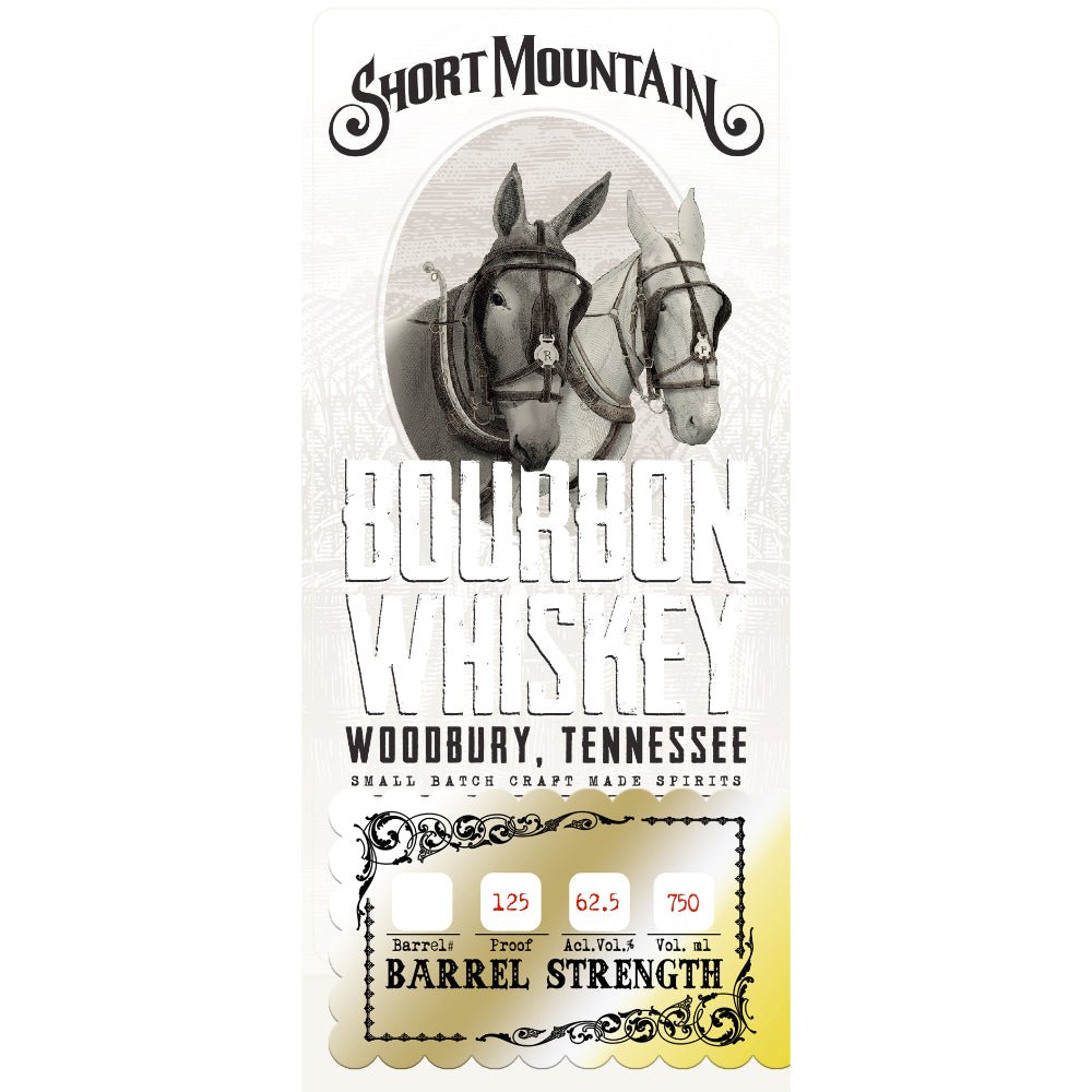 Short Mountain Barrel Strength Bourbon Bourbon Short Mountain Distillery