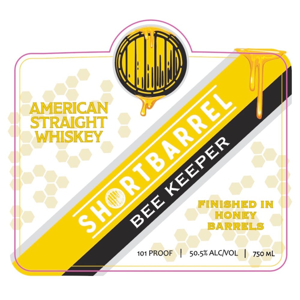 Shortbarrel Bee Keeper Whiskey Finished in Honey Barrels American Whiskey Shortbarrel Bourbon