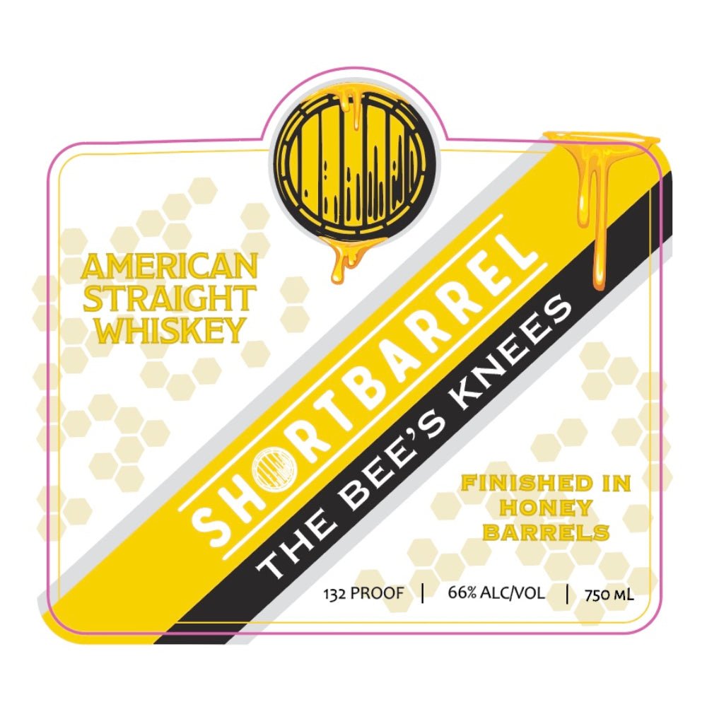 Shortbarrel The Bee’s Knees Whiskey Finished in Honey Barrels American Whiskey Shortbarrel Bourbon