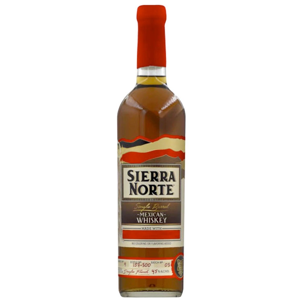 Sierra Norte Single Barrel Red Corn Mexican Whiskey Mexican Whiskey Sierra Norte Whiskey   