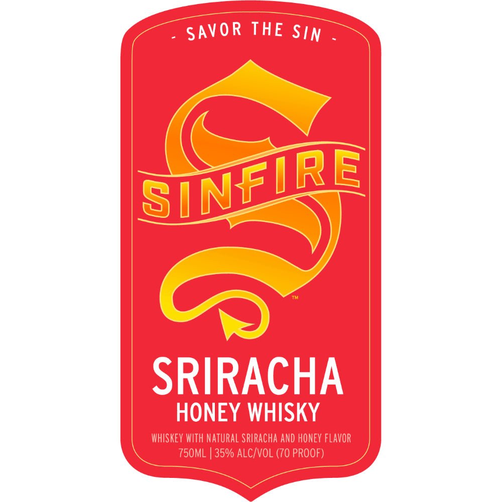 Sinfire Sriracha Honey Whisky Whisky Sinfire Whisky