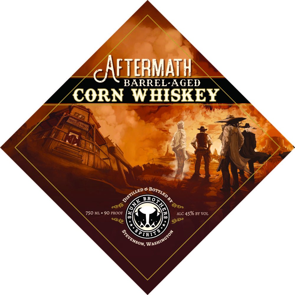 Skunk Brothers Aftermath Barrel Aged Corn Whiskey American Whiskey Skunk Brothers Spirits