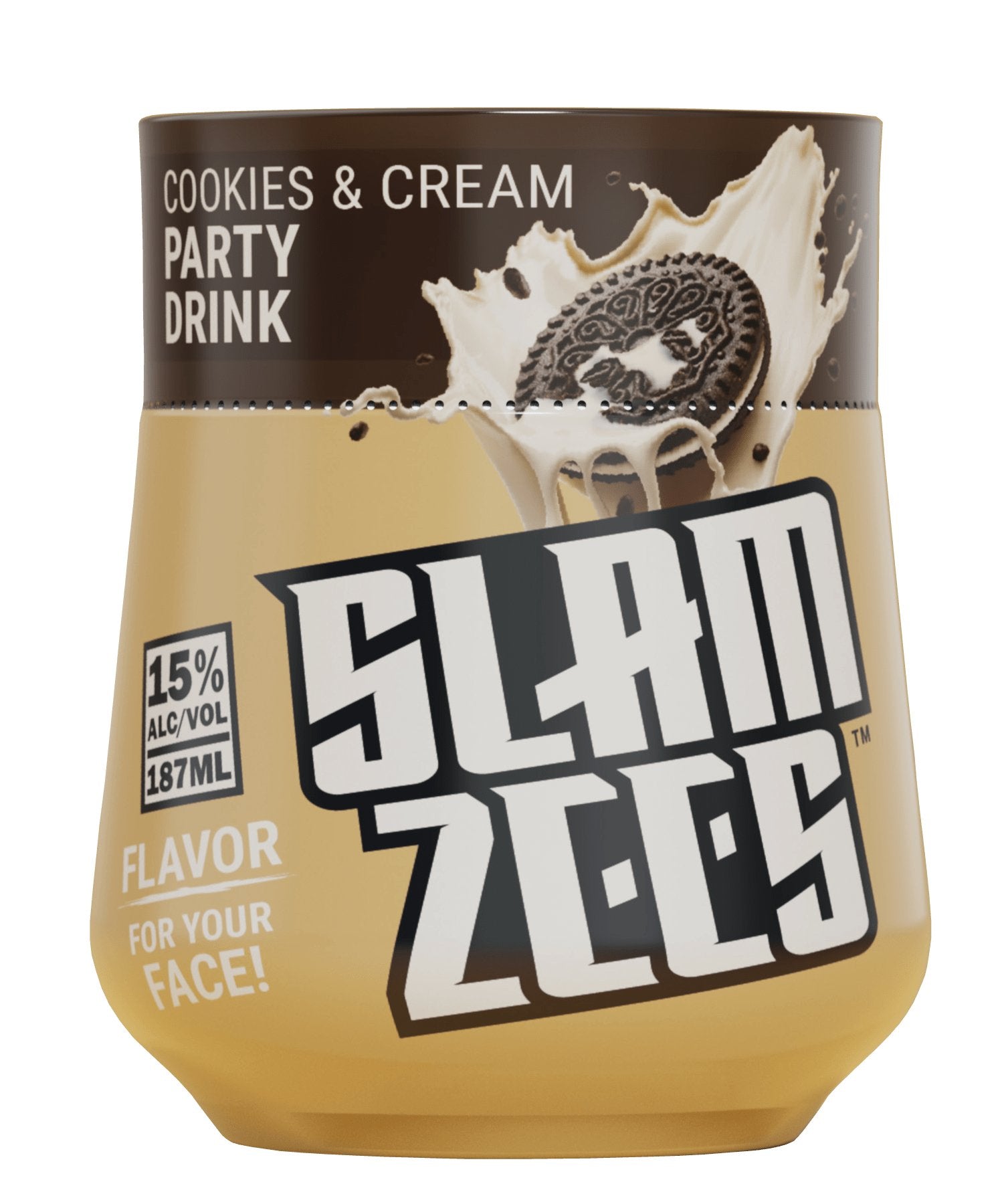 SLAMZEES Cookies & Cream 187ml Party Drink SLAMZEES   