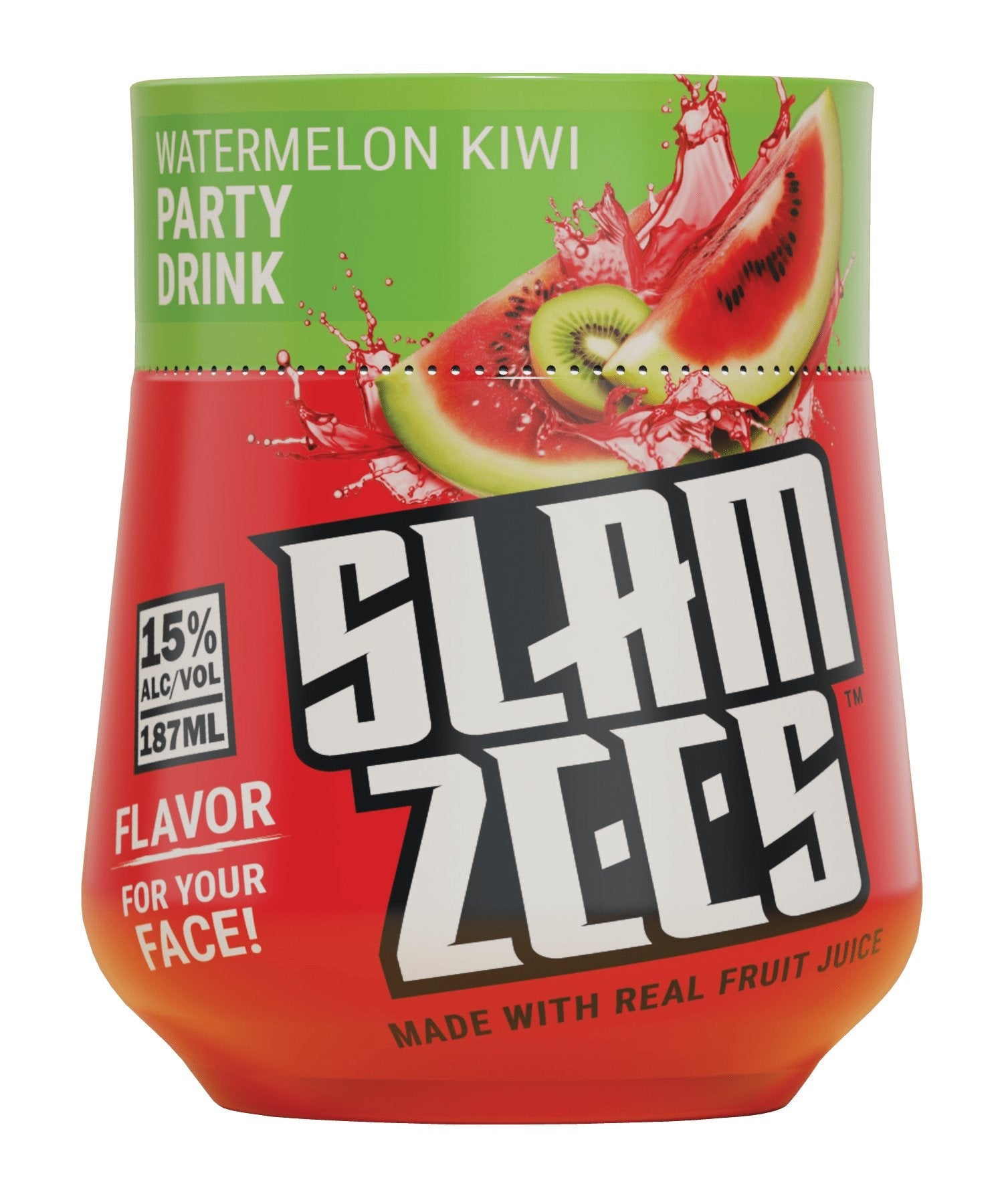 SLAMZEES Watermelon Kiwi 187ml Party Drink SLAMZEES   