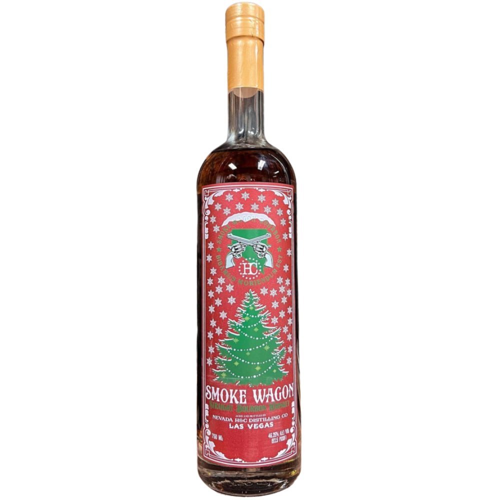 Smoke Wagon Christmas Edition Straight Bourbon 2022 Release Bourbon Smoke Wagon Bourbon   