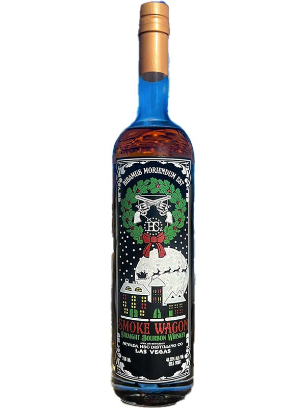 Smoke Wagon Christmas Edition Straight Bourbon 2023 Release Bourbon Smoke Wagon Bourbon   