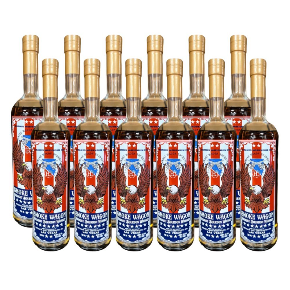 Smoke Wagon Red, White, and Blue 2024 12 Pack Bourbon Smoke Wagon Bourbon   