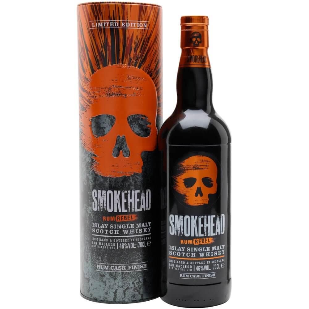 Smokehead Rum Rebel Islay Single Malt Scotch Scotch Smokehead