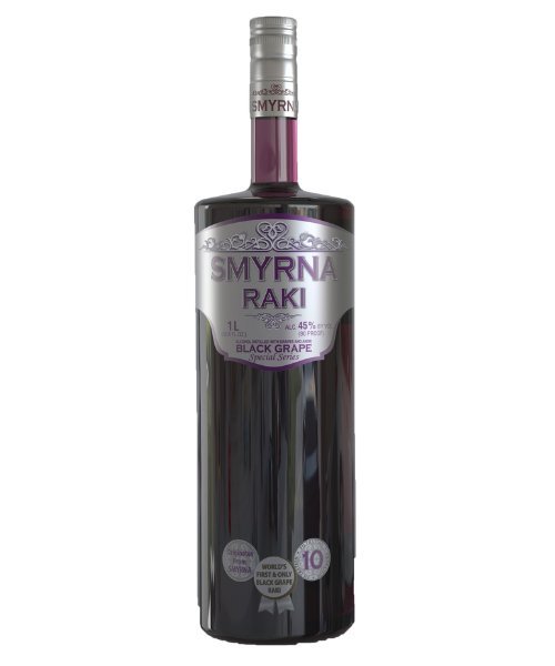 Smyrna Raki Black Grape 1 L Arak Smyrna Raki   