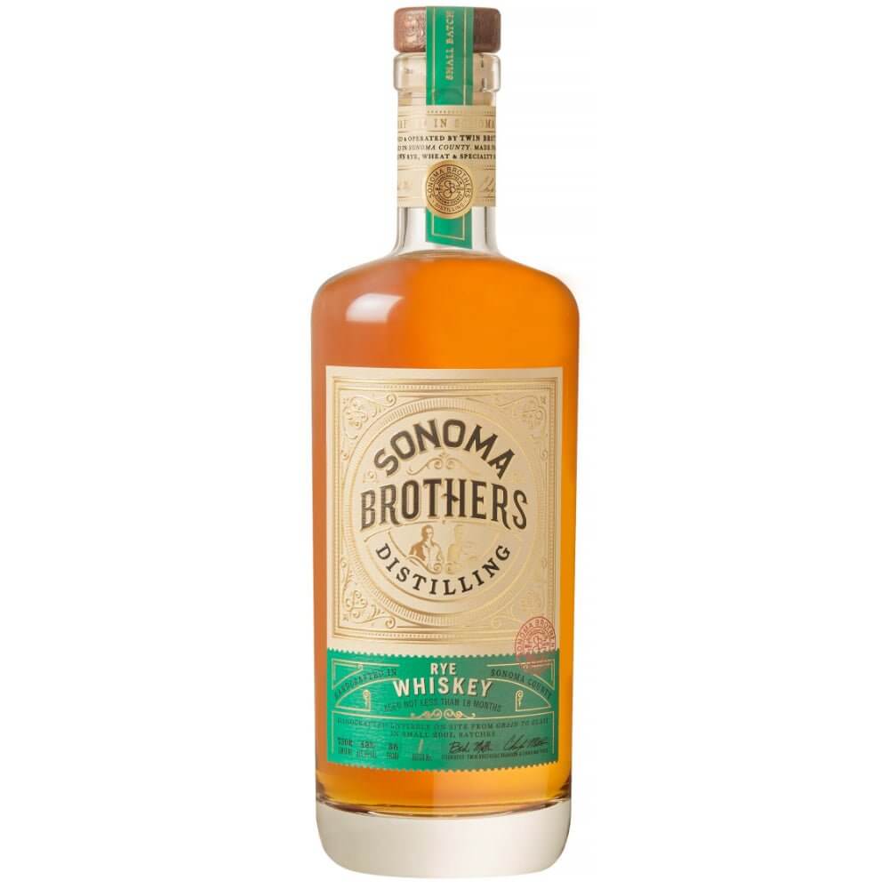 Sonoma Brothers Distilling Rye Whiskey Rye Whiskey Sonoma Brothers Distilling