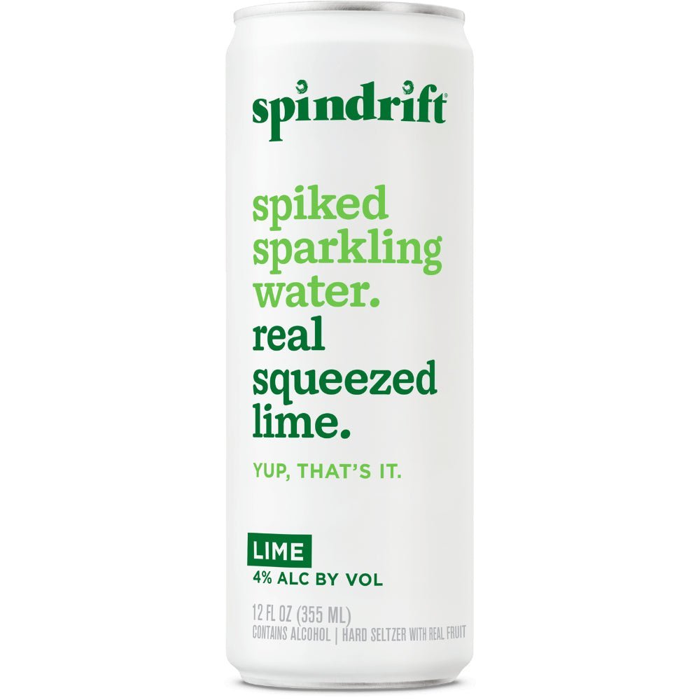 Spindrift Spiked Lime Hard Seltzer Spindrift Spiked   