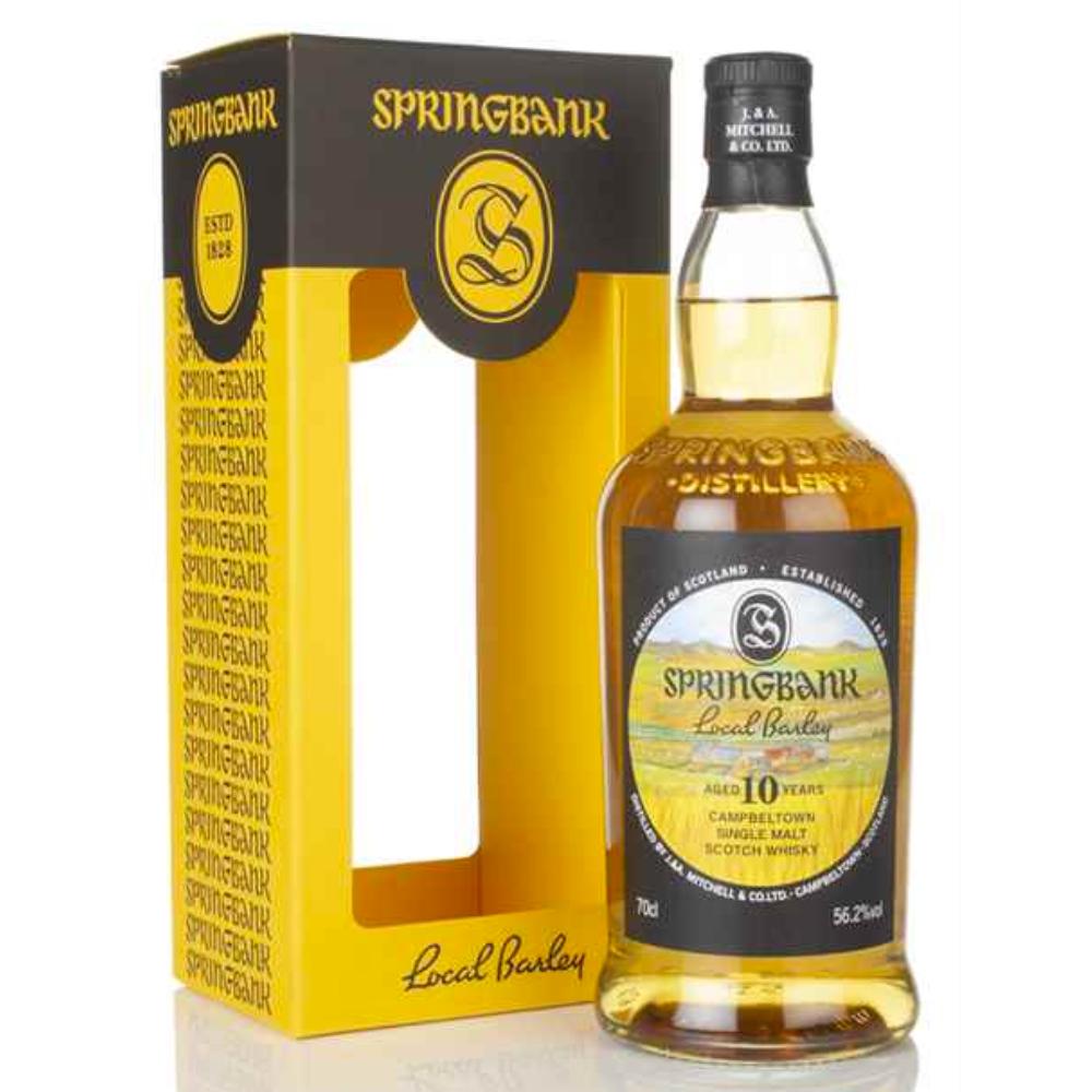 Springbank 10 Year Old Local Barley Scotch Springbank   