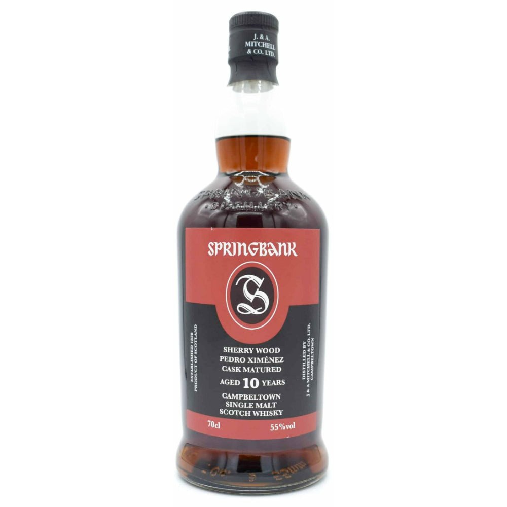 Springbank 10 Year Old Sherry PX Scotch Springbank   