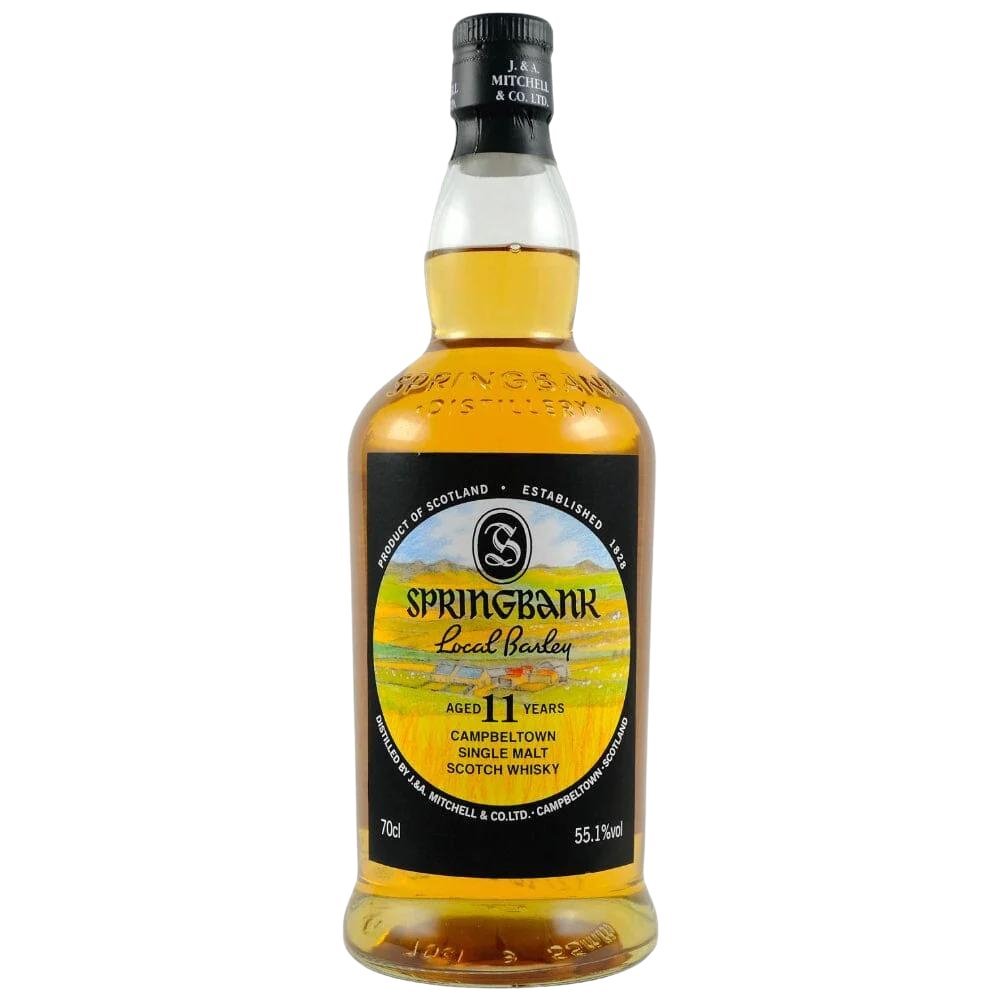 Springbank 11 Year Old Local Barley Scotch Springbank   