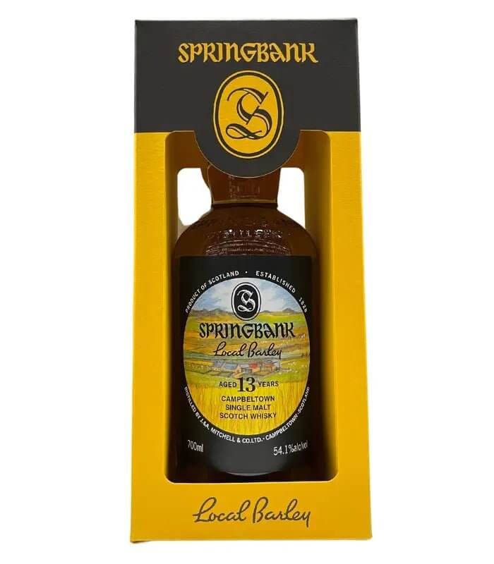 Springbank Local Barley 13 Year Old Scotch Springbank   