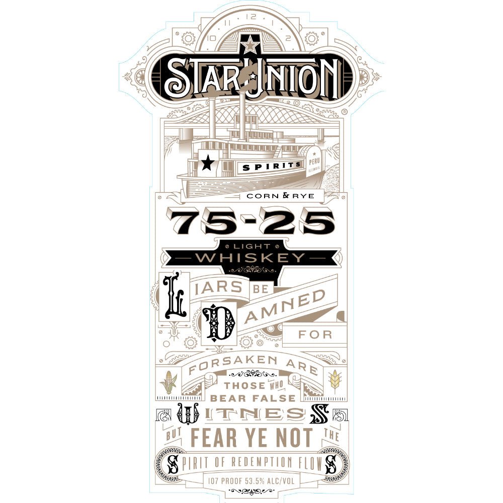 Star Union Spirits Corn & Rye 75-25 Light Whiskey American Whiskey Star Union Spirits