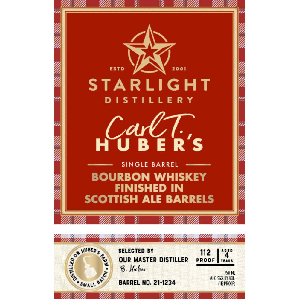 Starlight Bourbon Finished in Scottish Ale Barrels Bourbon Starlight Distillery   