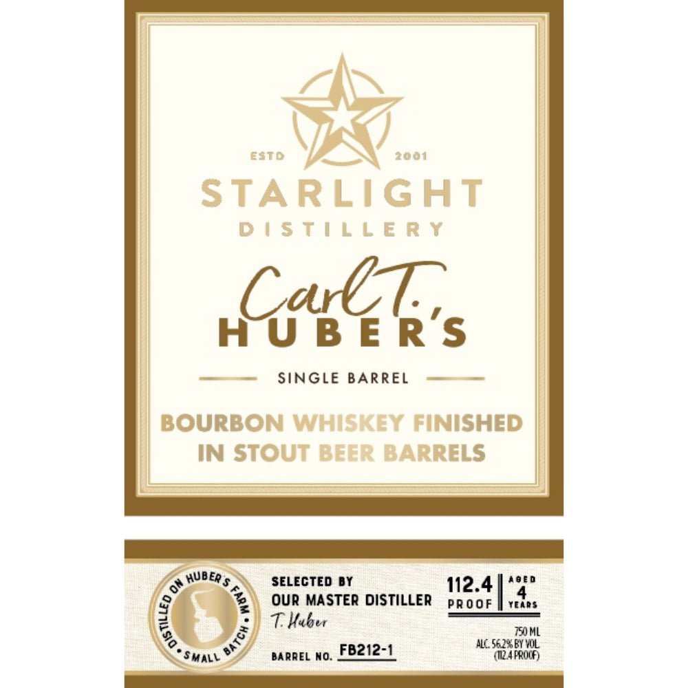 Starlight Bourbon Finished In Stout Beer Barrels Bourbon Starlight Distillery   