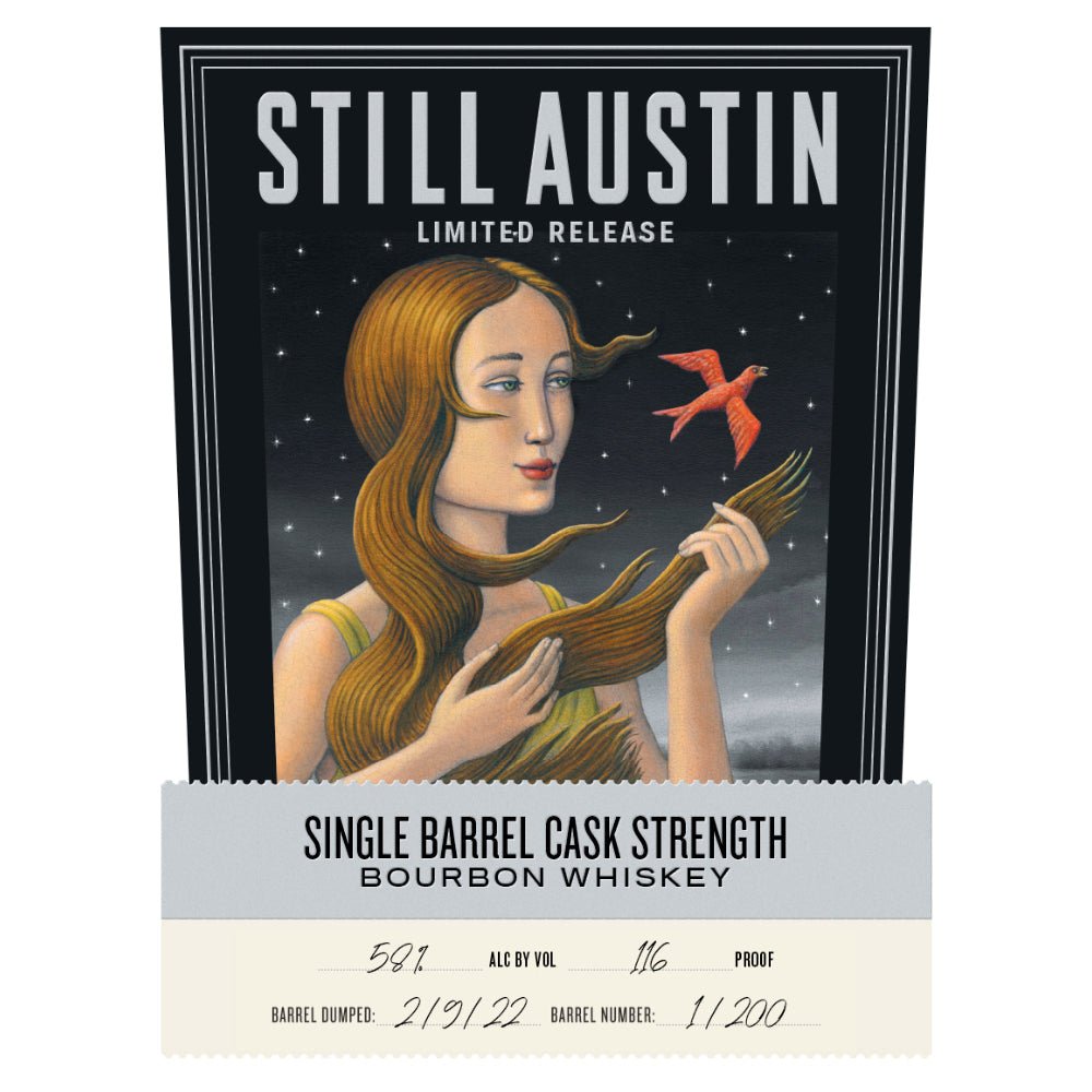 Still Austin Single Barrel Cask Strength Bourbon Bourbon Still Austin Whiskey Co.