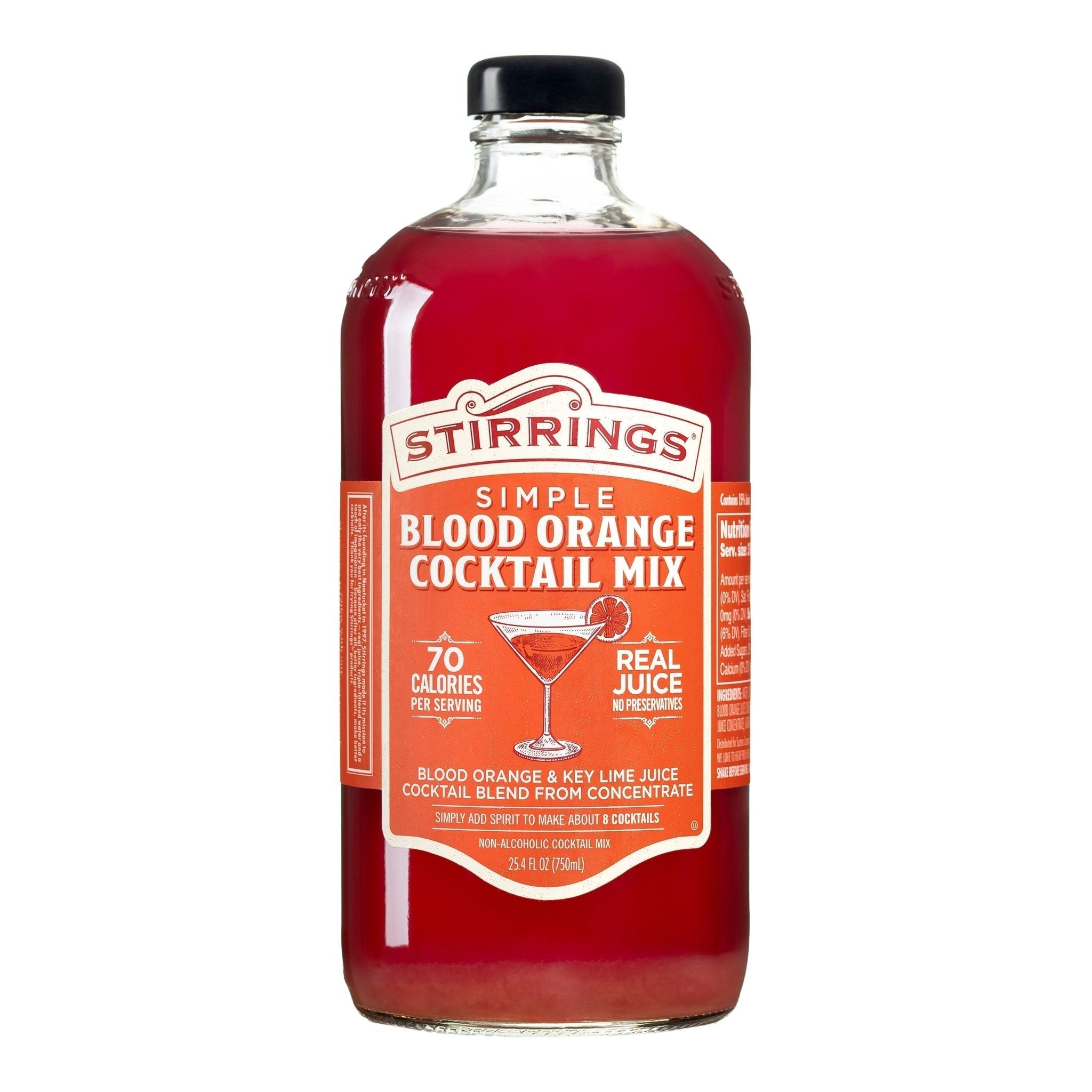 Stirrings Blood Orange Cocktail Mix Mixer Stirrings 2-Pack  