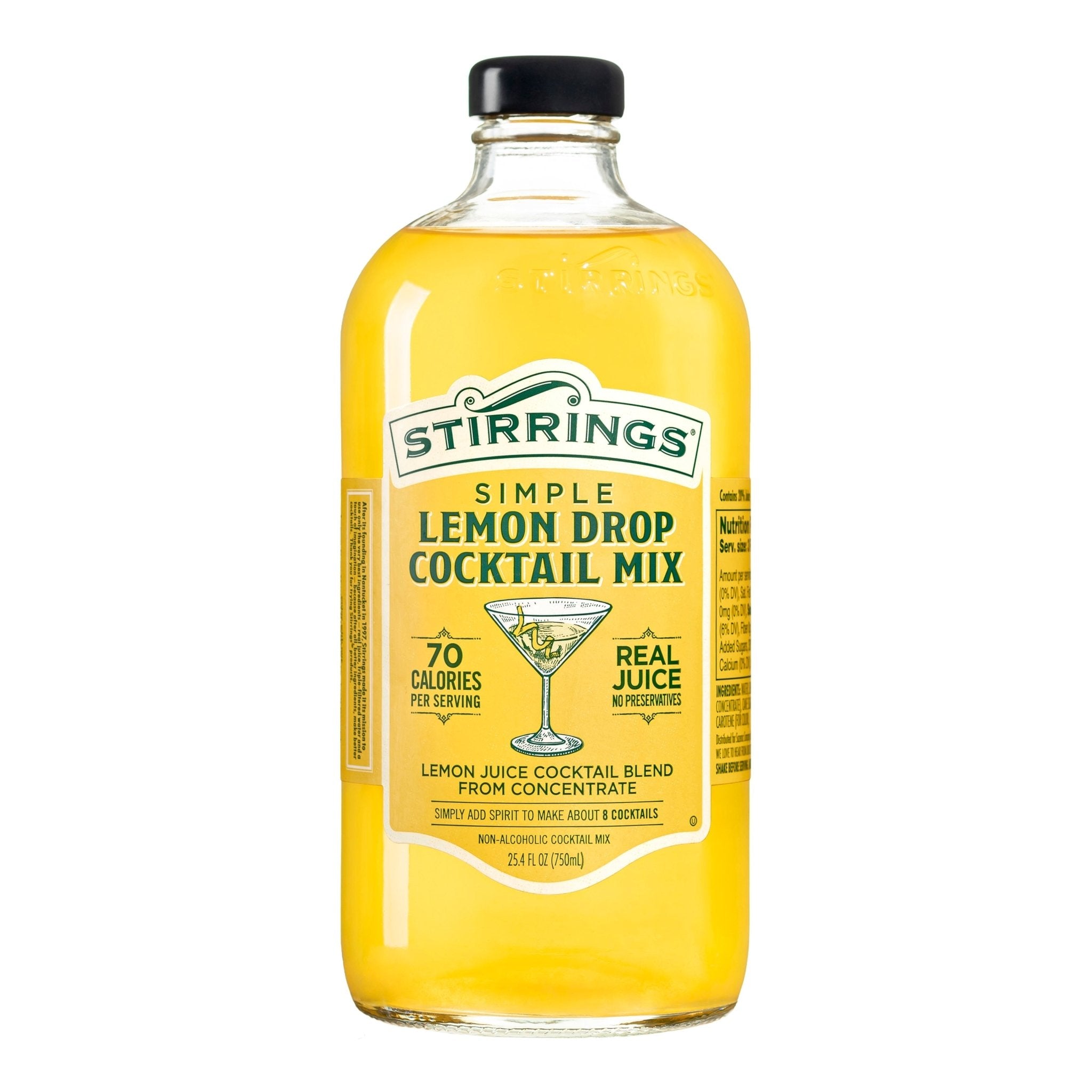 Stirrings Lemon Drop Cocktail Mix Mixer Stirrings   