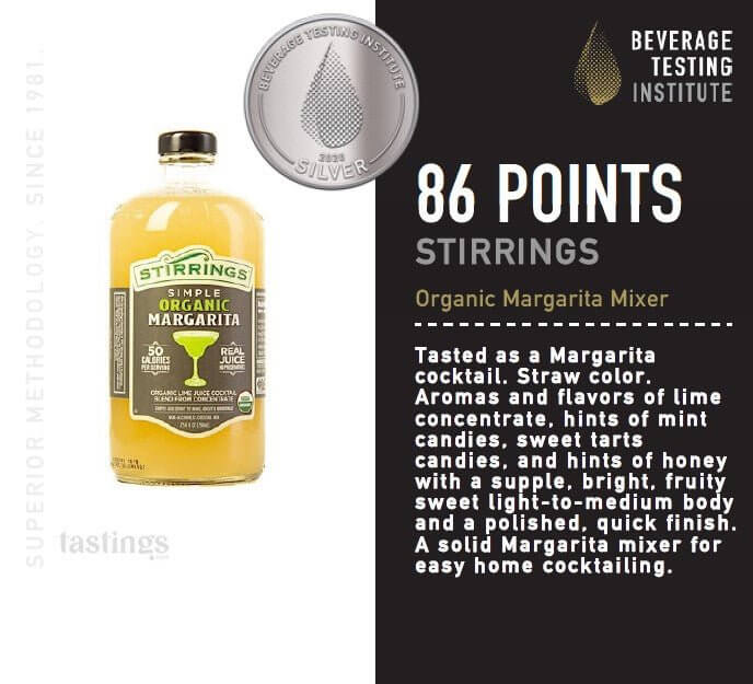 Stirrings Organic Margarita Mix  Stirrings   