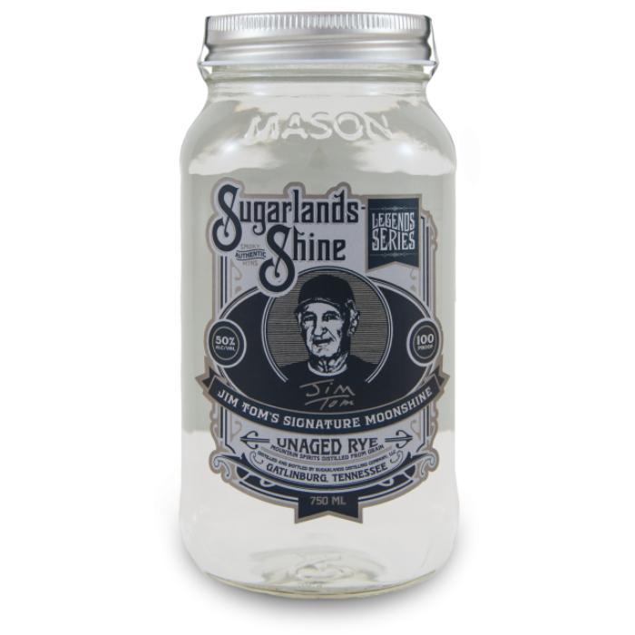 Sugarlands Jim Tom Hedrick’s Unaged Rye Moonshine Sugarlands Distilling Company