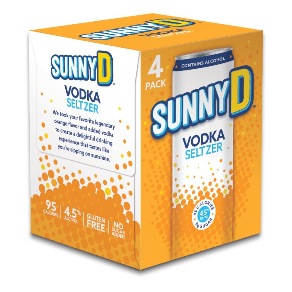 SunnyD Vodka Seltzer 4pk Hard Seltzer SunnyD   