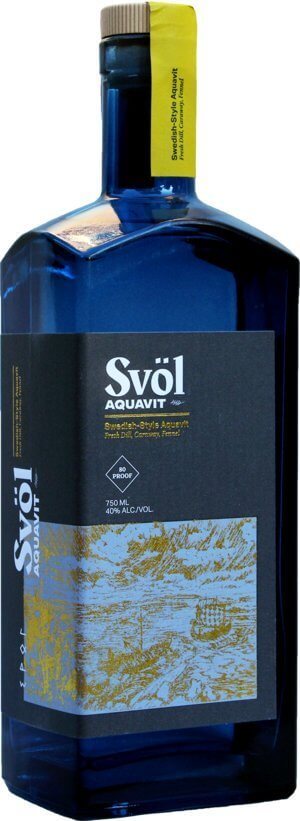 Svol Swedish Style Aquavit 750ml  Svol   