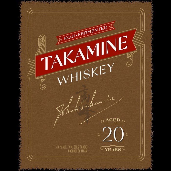 Takamine Koji Fermented Whiskey Aged 20 Years Whiskey Takamine   