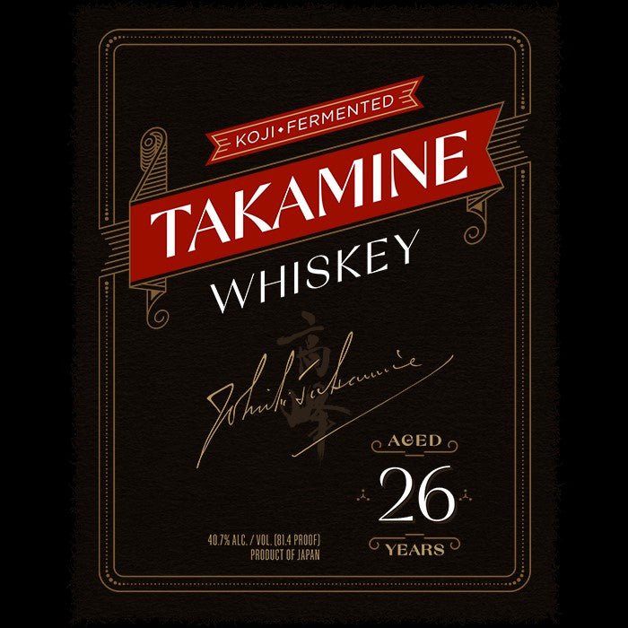 Takamine Whiskey 26 Year Old Koji Fermented whiskey Takamine   