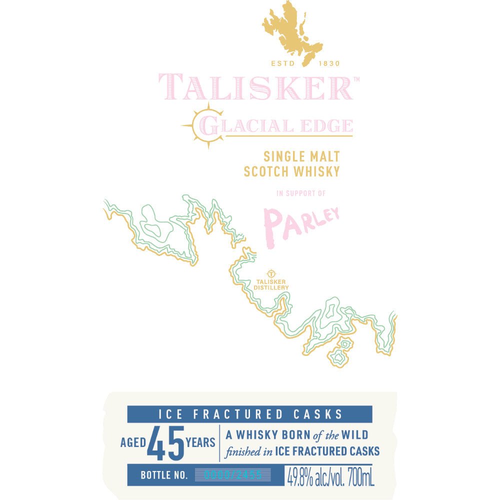 Talisker 45 Year Old Glacial Edge Single Malt Scotch Scotch Talisker   