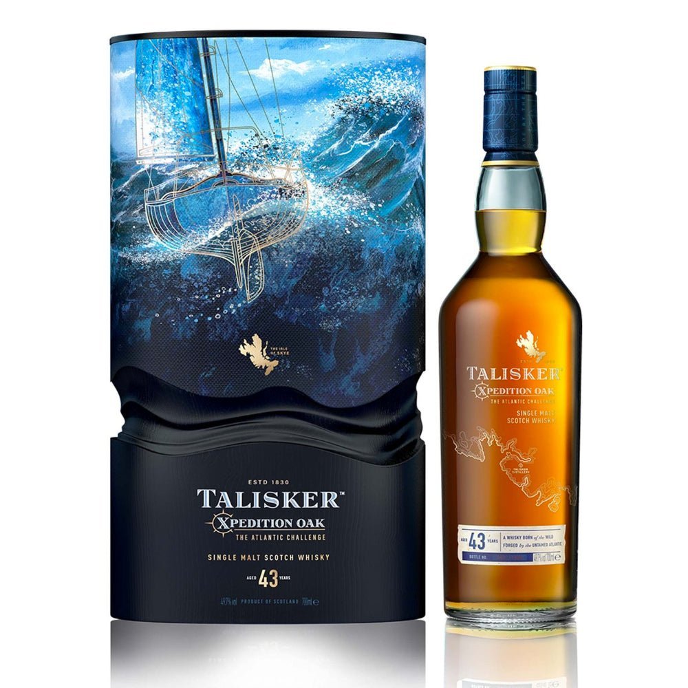 Talisker Xpedition Oak The Atlantic Challenge 43-Year-Old Scotch Scotch Talisker   