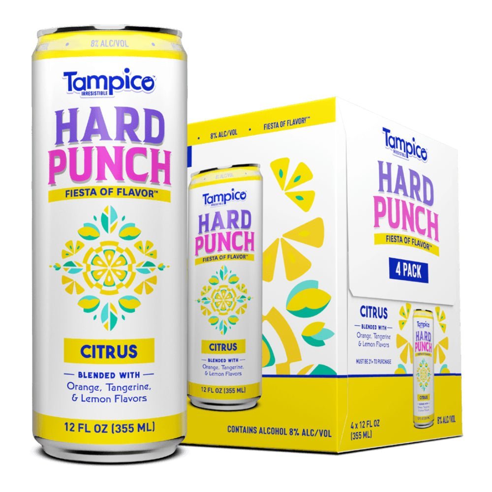 Tampico Hard Punch Citrus 4pk Hard Punch Tampico   