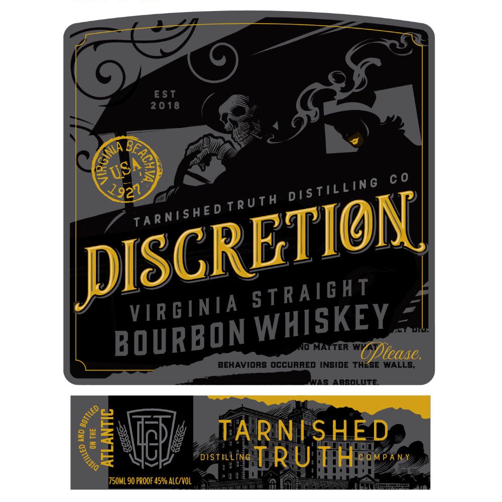 Tarnished Truth Distilling Discretion Straight Bourbon Bourbon Tarnished Truth Distilling