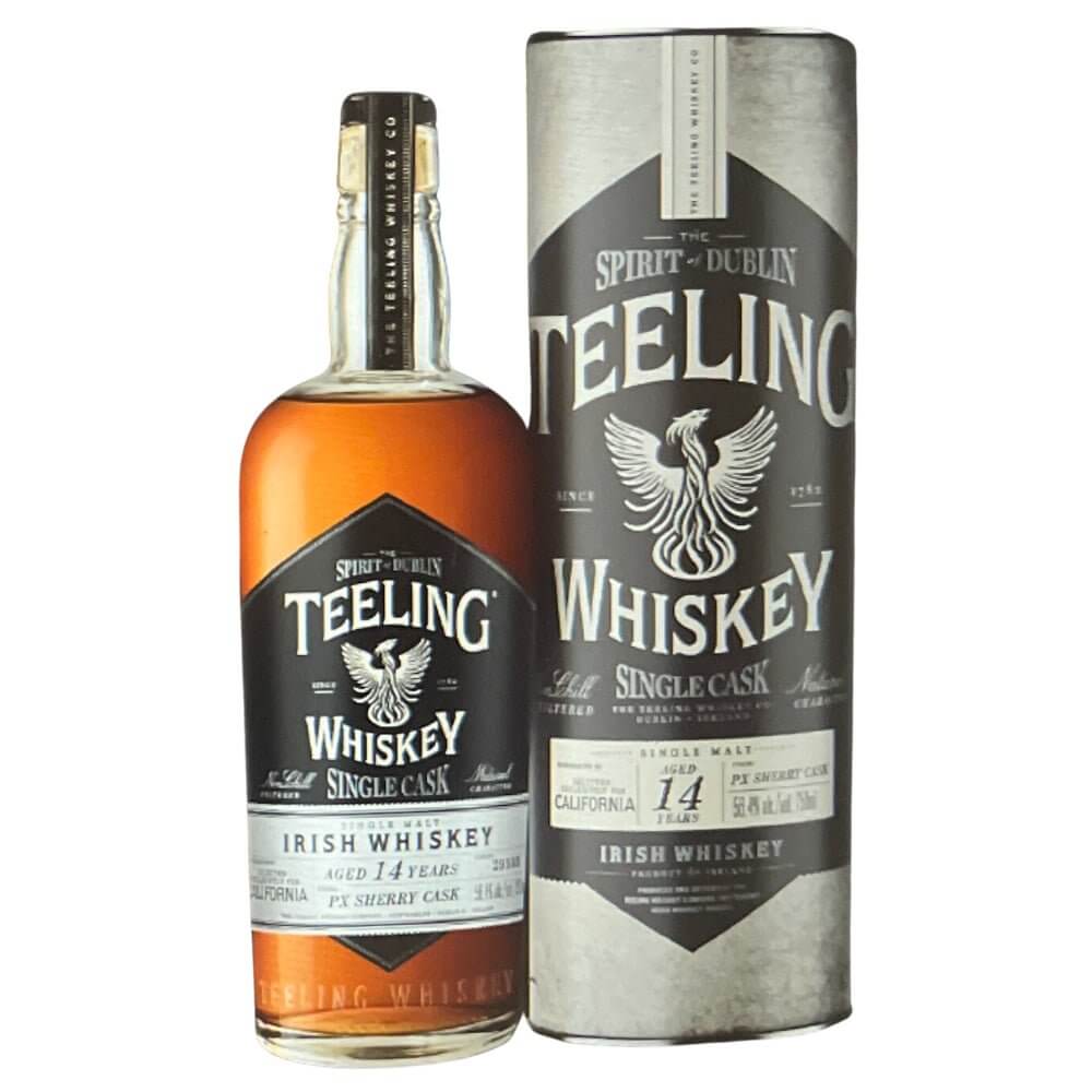 Teeling 14 Year Old PX Sherry Single Cask California Edition Irish whiskey Teeling Whiskey   