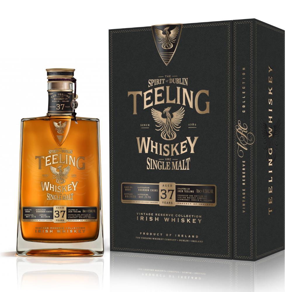 Teeling 37 Year Old Single Malt Irish whiskey Teeling Whiskey   