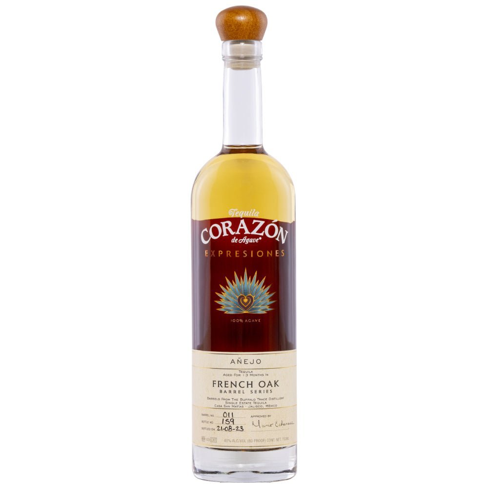 Tequila Corazón Expresiones French Oak Añejo Tequila Corazon Tequila   