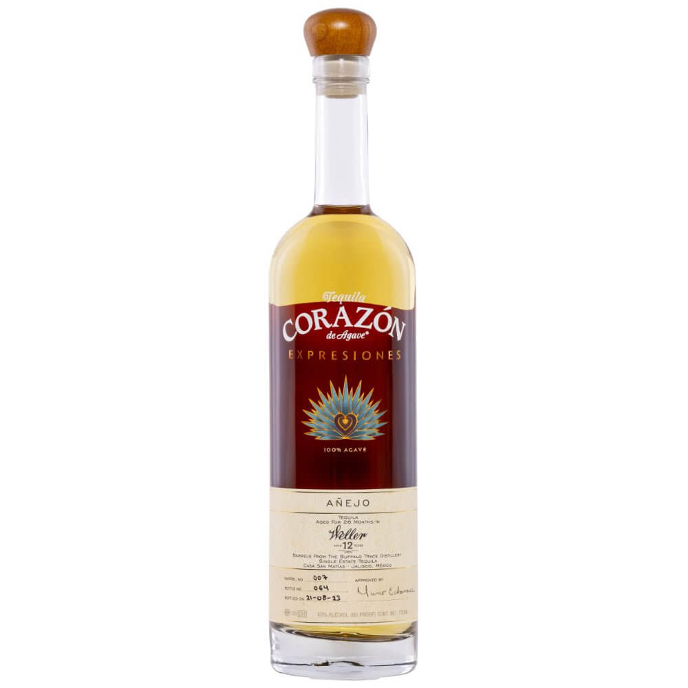 Tequila Corazón Expresiones Weller 12 Añejo Tequila 2023 Release Tequila Corazon Tequila   